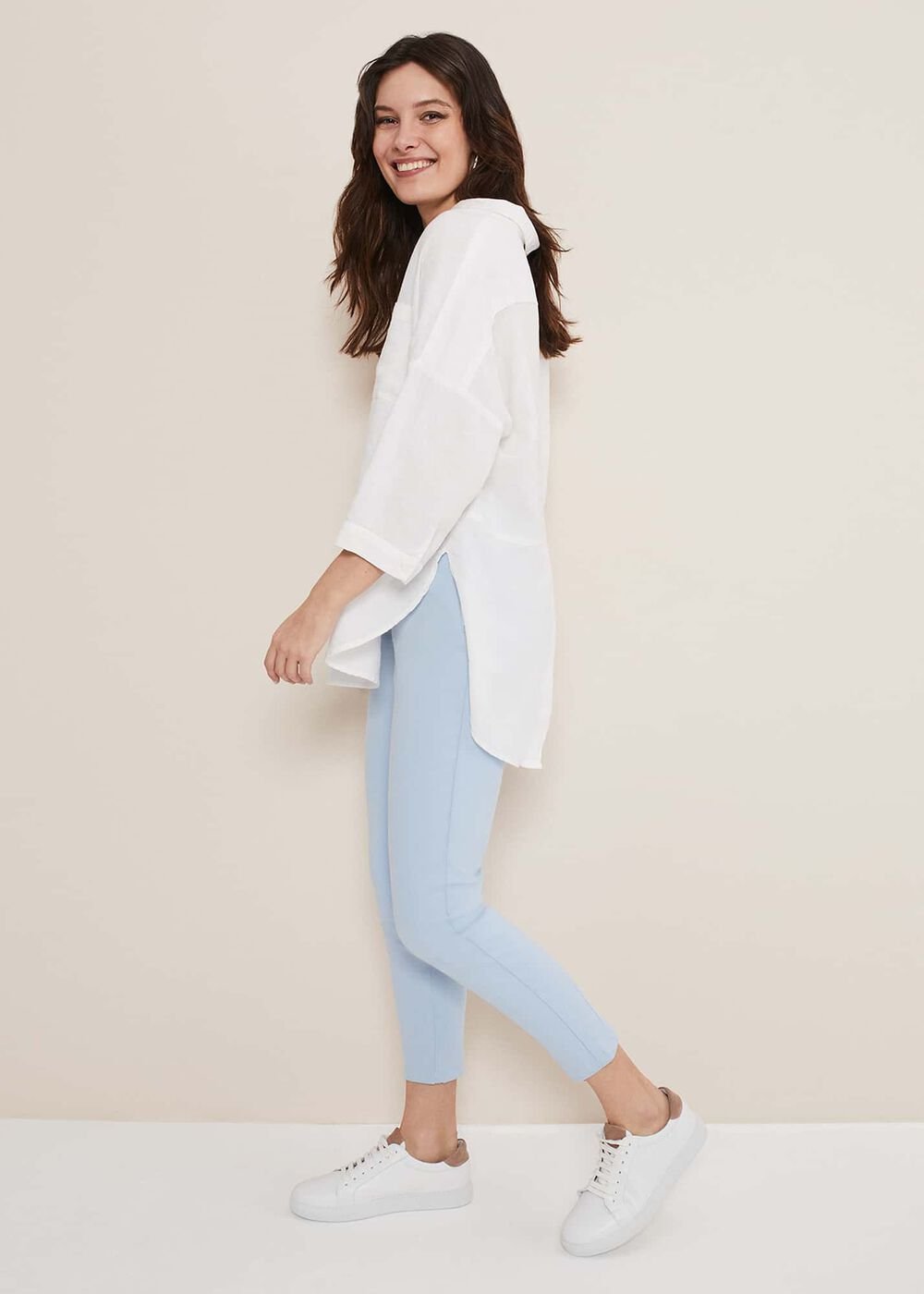 Amina Jegging Long - Soft Blue