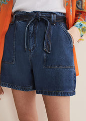 Paige Denim Shorts - Mid Wash