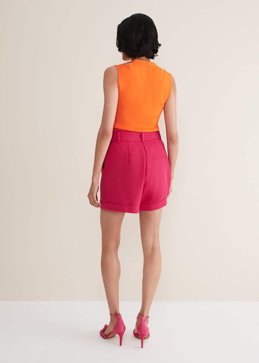 Camilla Pink Shorts - Raspberry