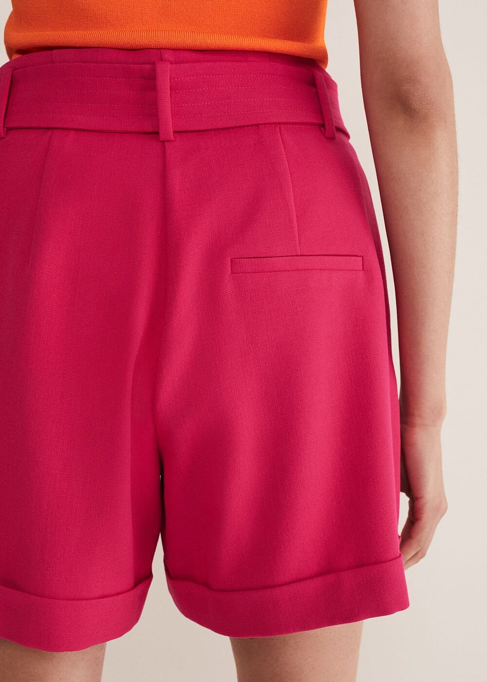 Camilla Pink Shorts - Raspberry