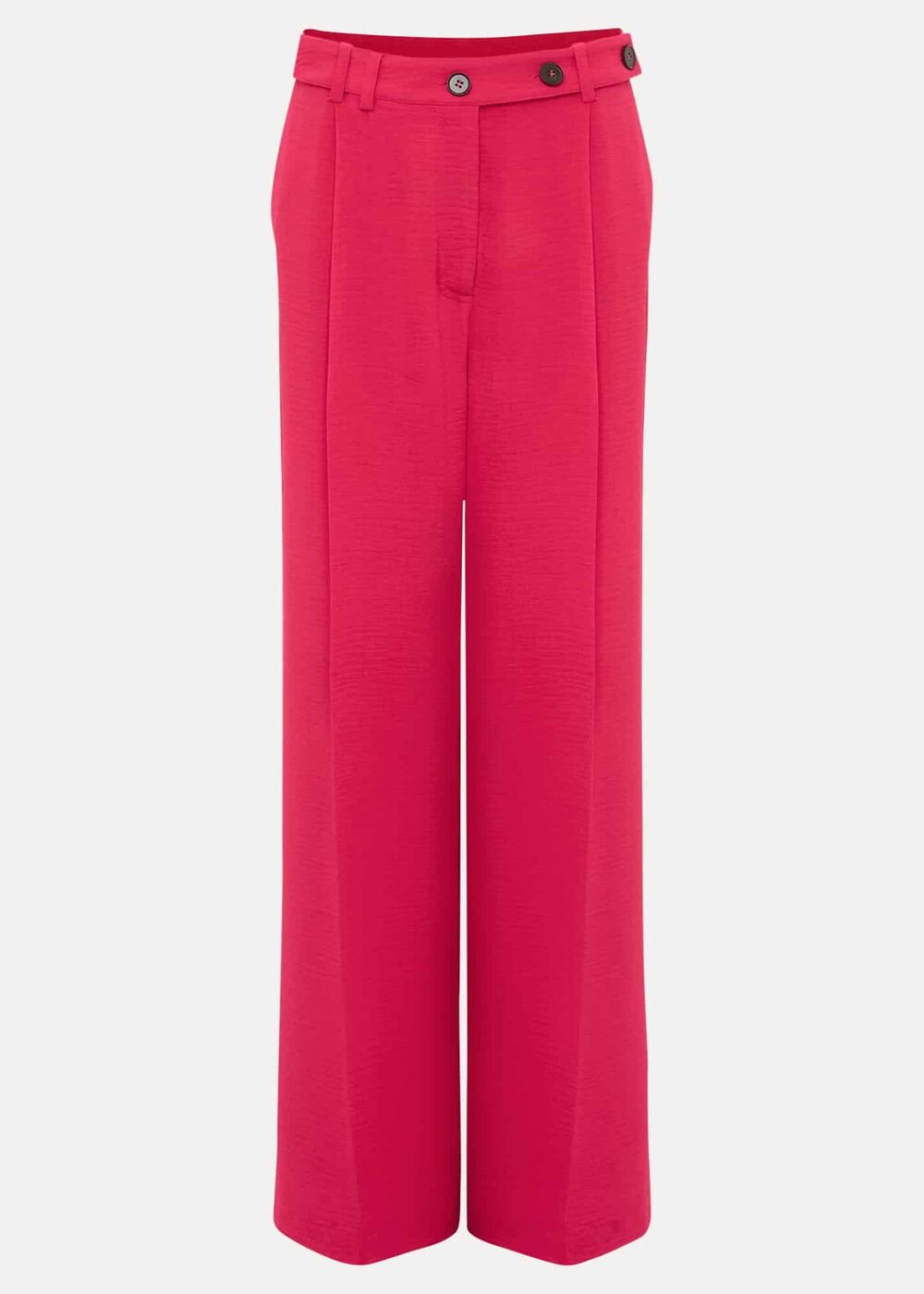 Opal Wide Leg Trousers - Raspberry