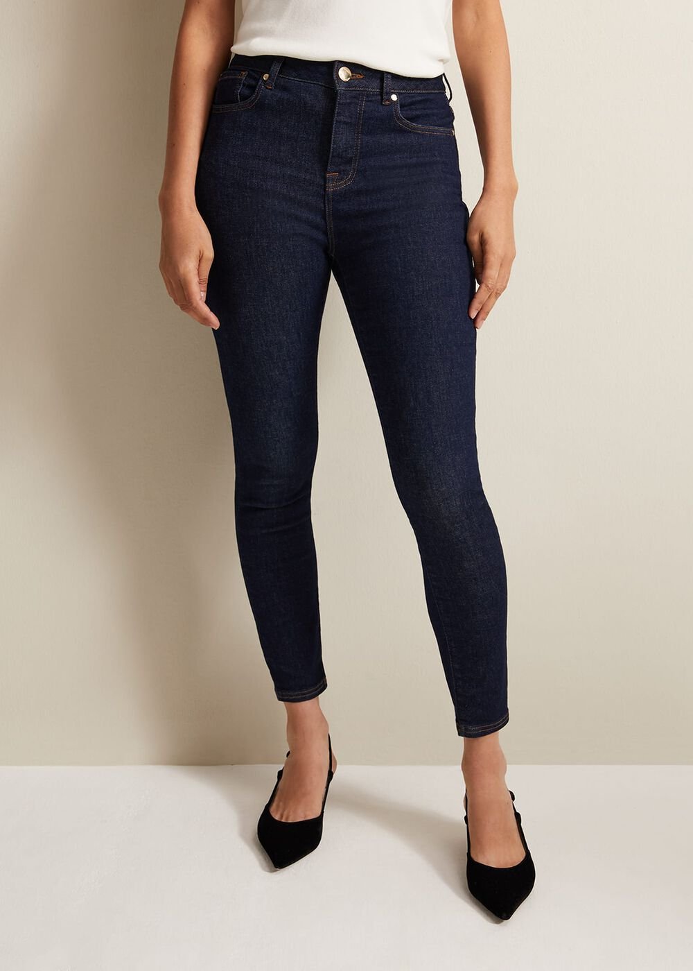 Jelena Super Comfort Skinny Jeans - Indigo