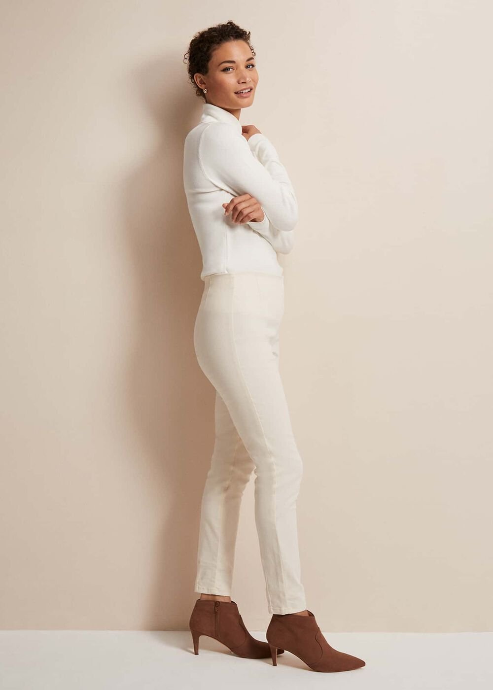 Avyanna Jeggings - Winter White