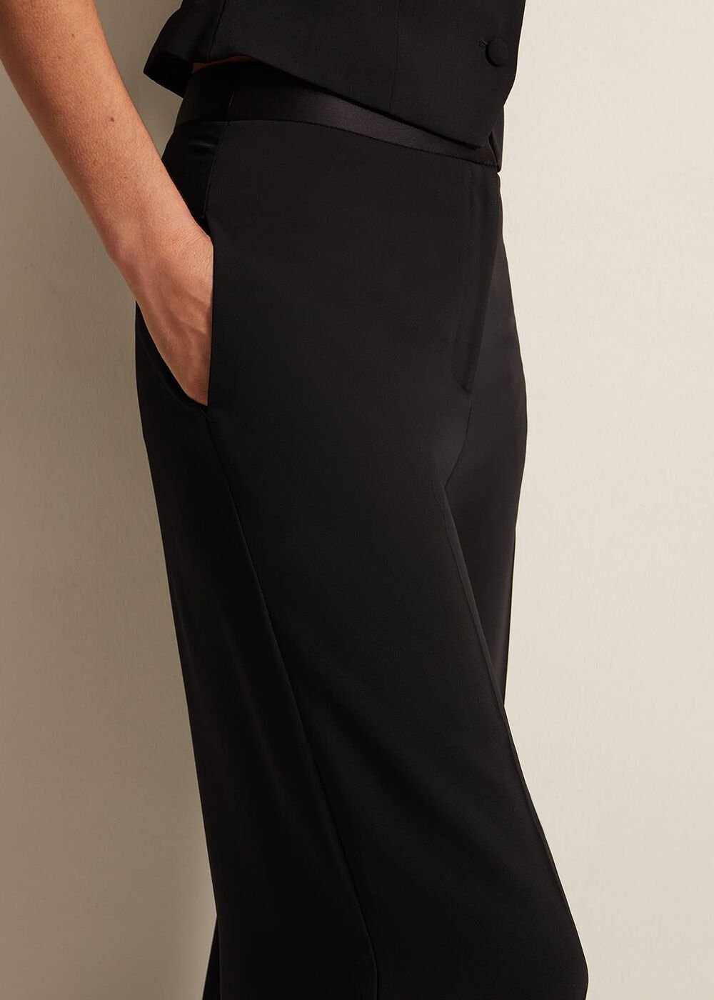 Elandra Tux Trouser - Black