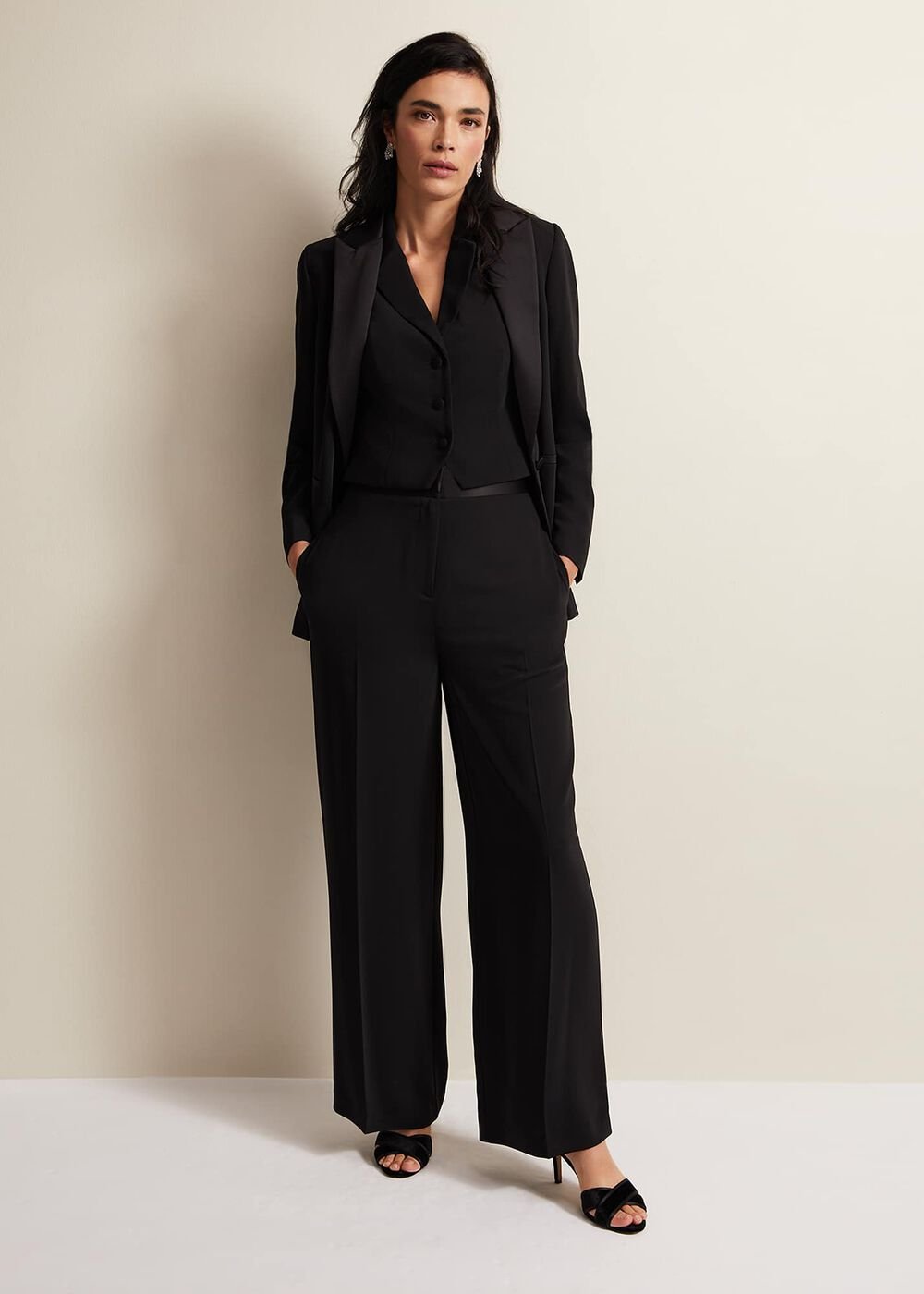 Elandra Tux Trouser - Black