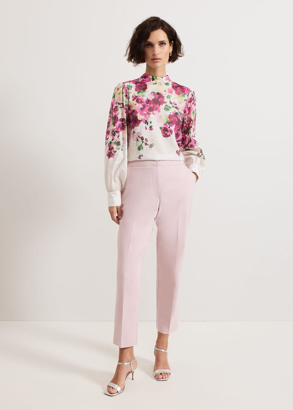 Ulrica Tapered Suit Trouser - Antique Rose