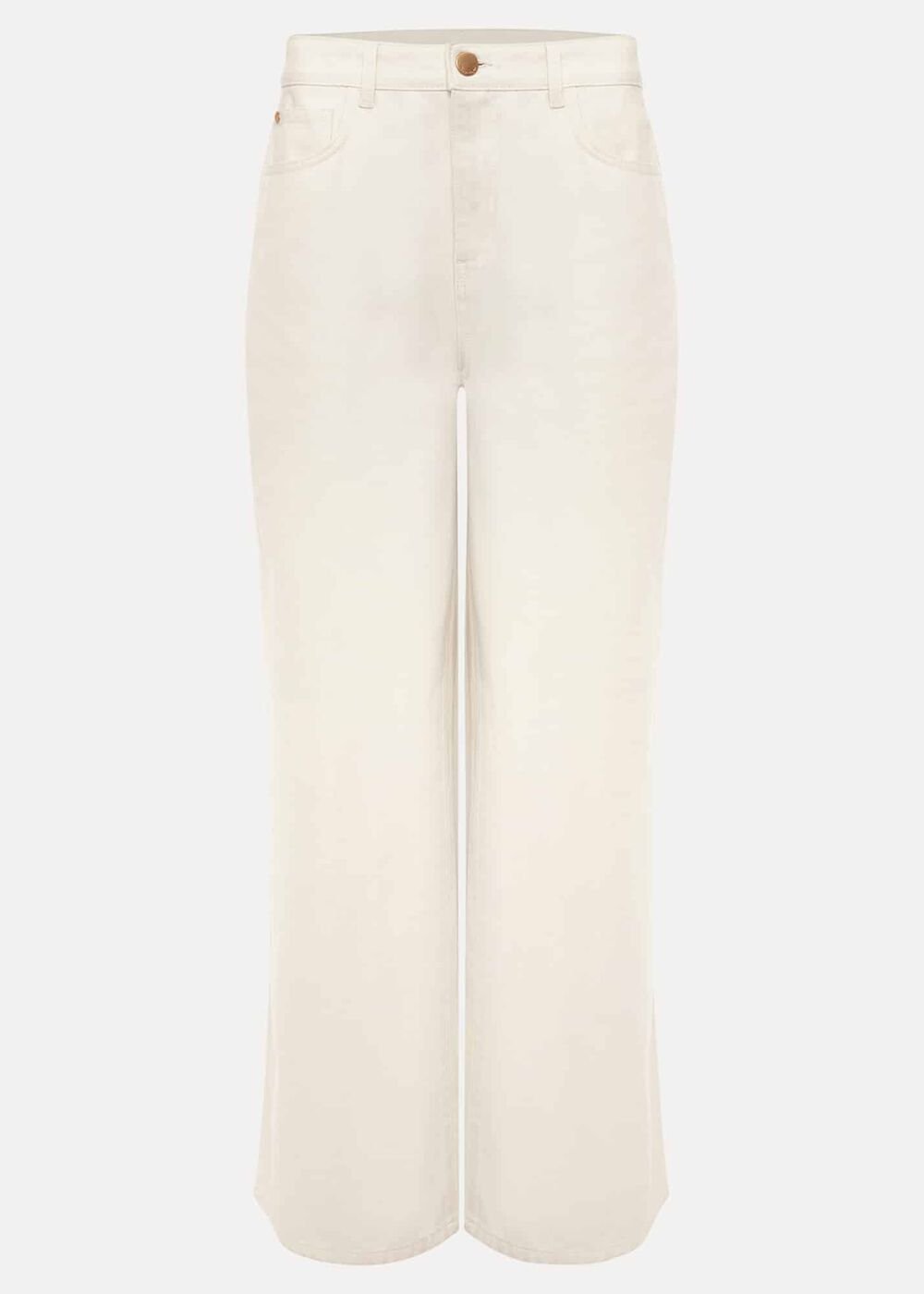 Lorelei Ecru Wide Leg Jean - Natural