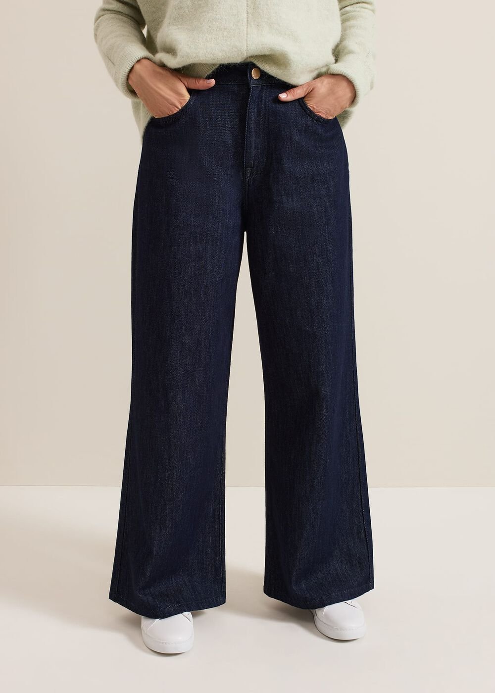 Liana Dark Wash Wide Leg Jean - Dark Wash