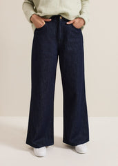 Liana Dark Wash Wide Leg Jean - Dark Wash