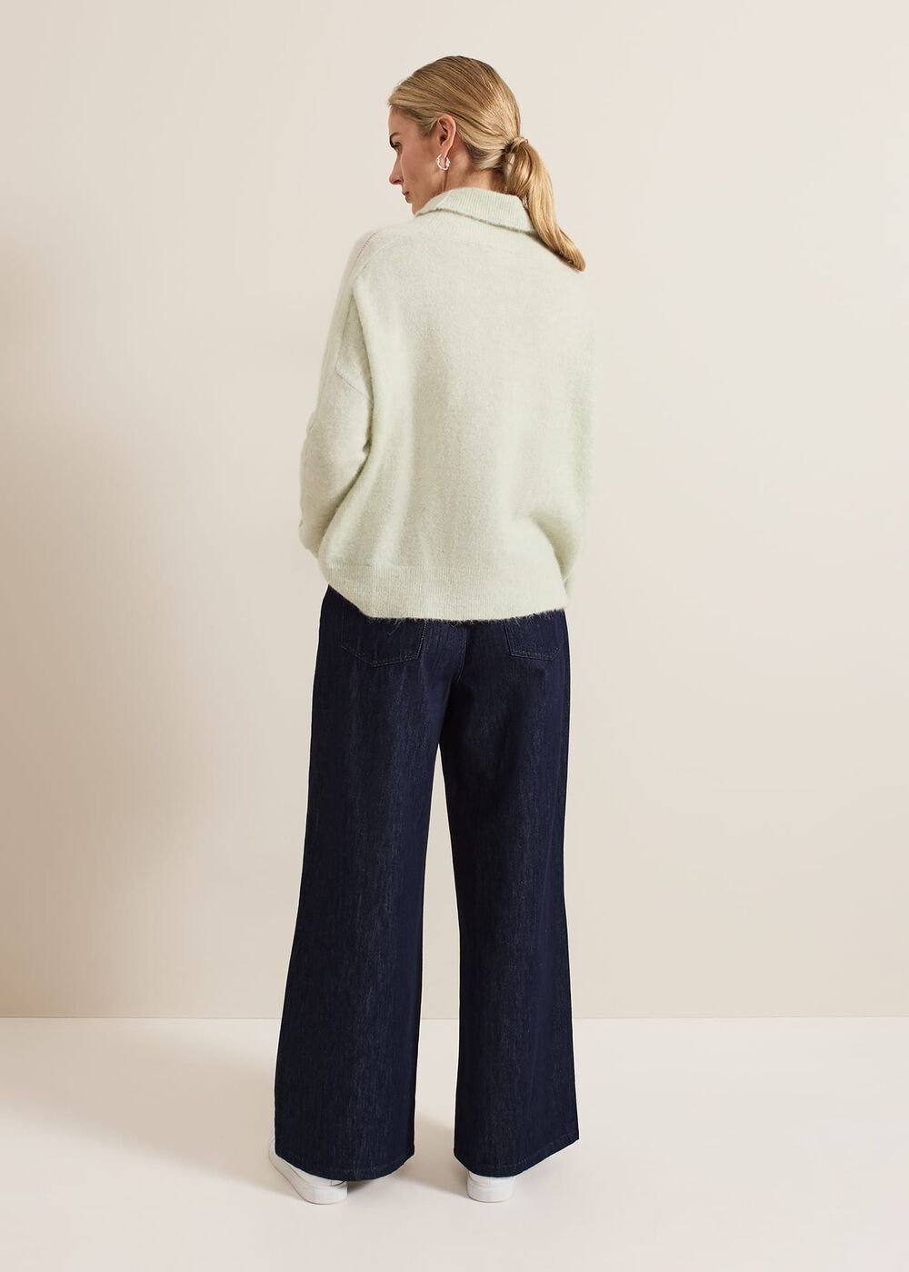 Liana Dark Wash Wide Leg Jean - Dark Wash