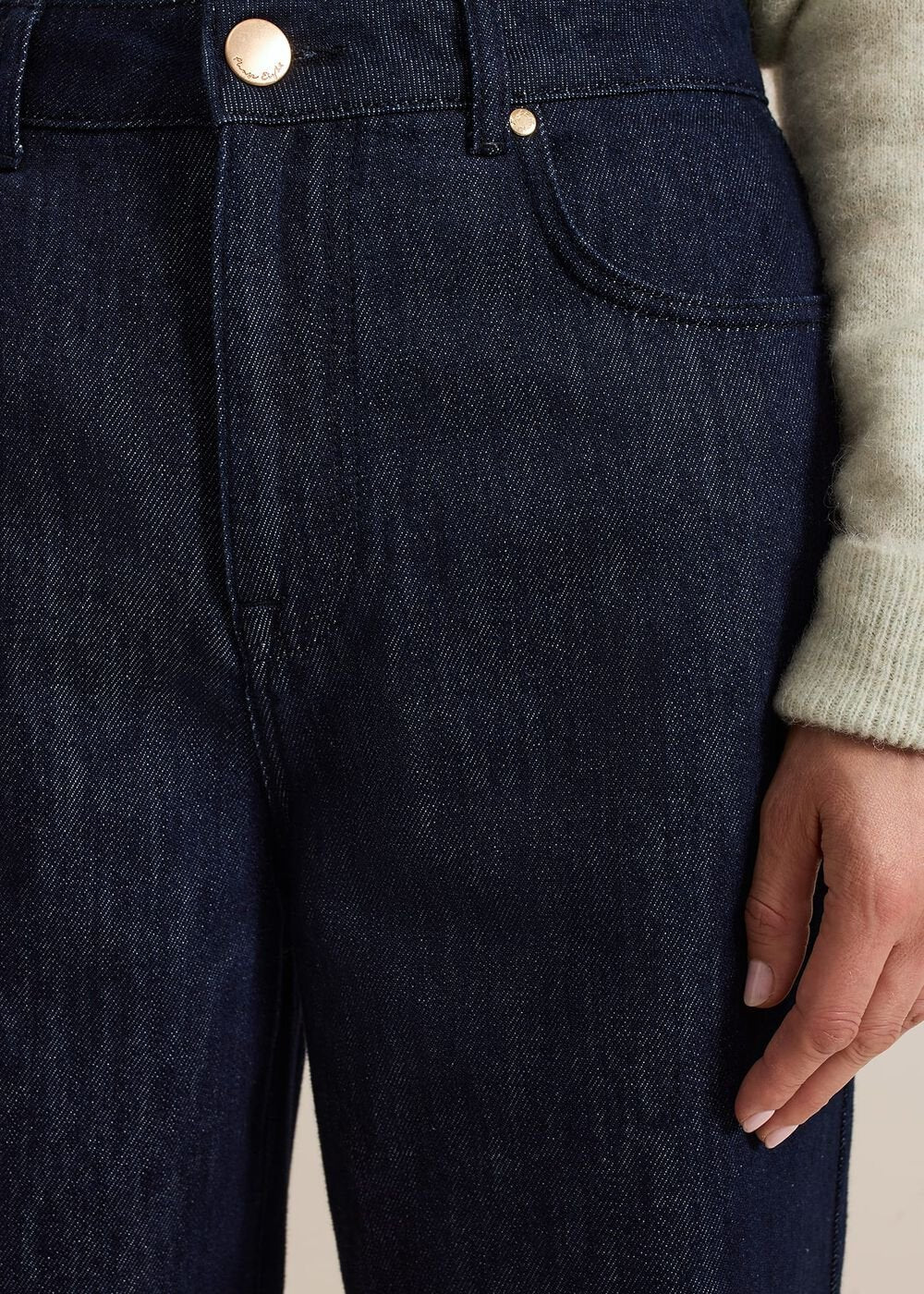 Liana Dark Wash Wide Leg Jean - Dark Wash
