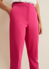 Ulrica Tapered Suit Trousers - Hot Pink
