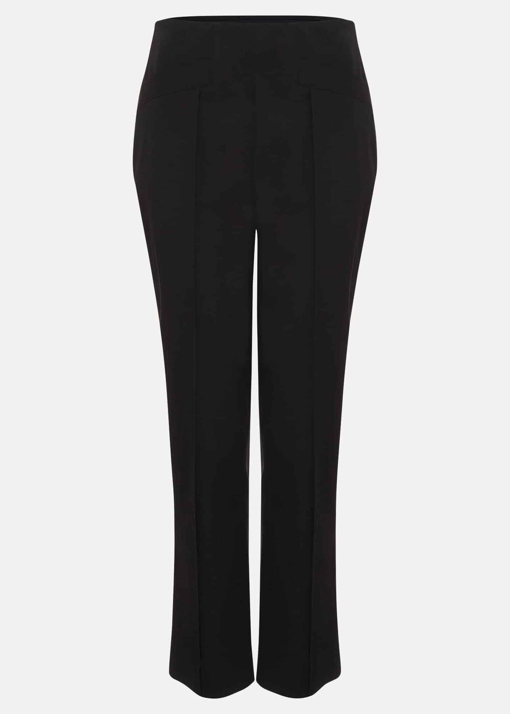 Miah Stretch Capri Trousers - Black