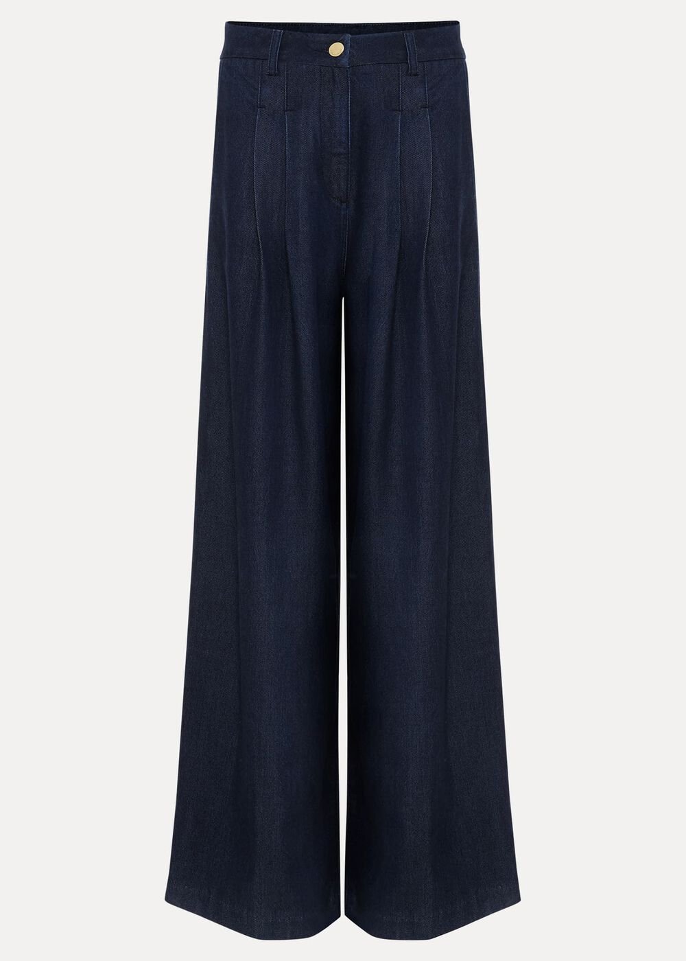 Cerys Denim Wide Leg Jean - Dark Wash