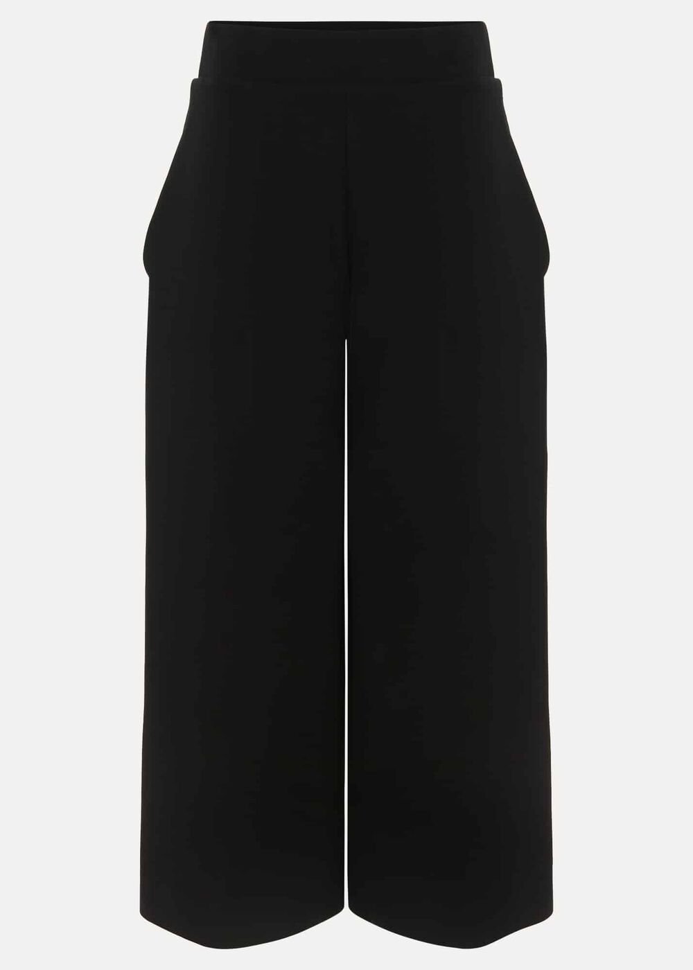 Lori Black Ponte Culottes - Black