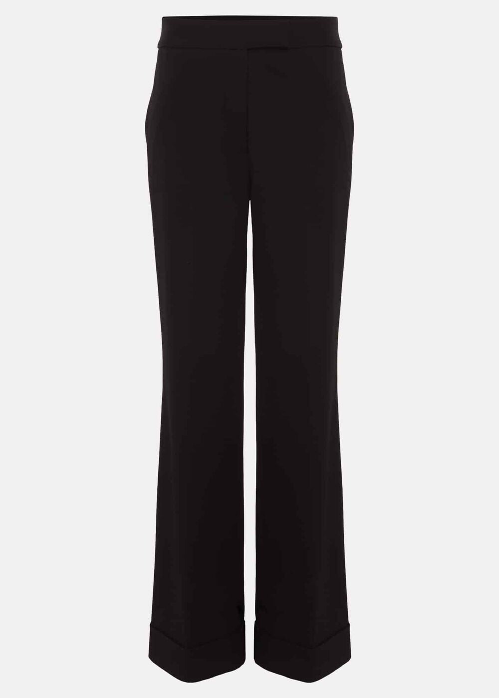 Trixie Turn Up Hem Trouser - Black