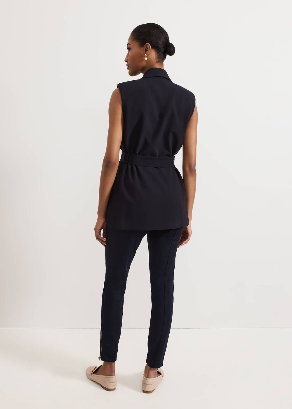 Amina Skinny Trousers - Indigo