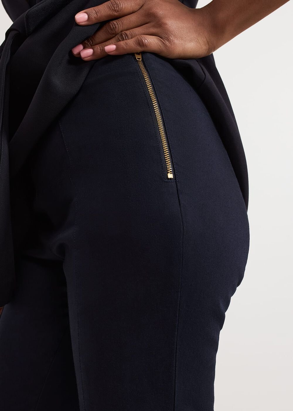 Amina Skinny Trousers - Indigo
