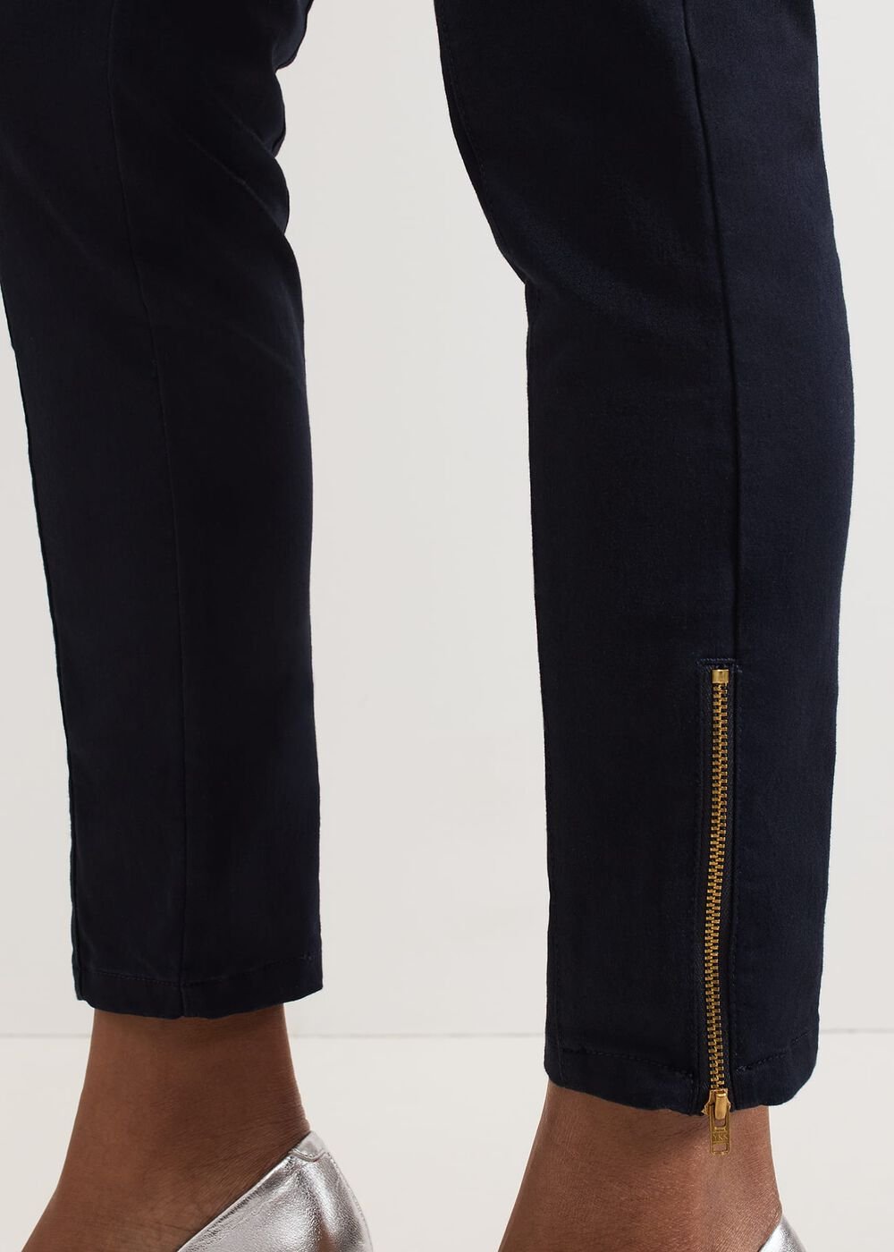 Amina Skinny Trousers - Indigo
