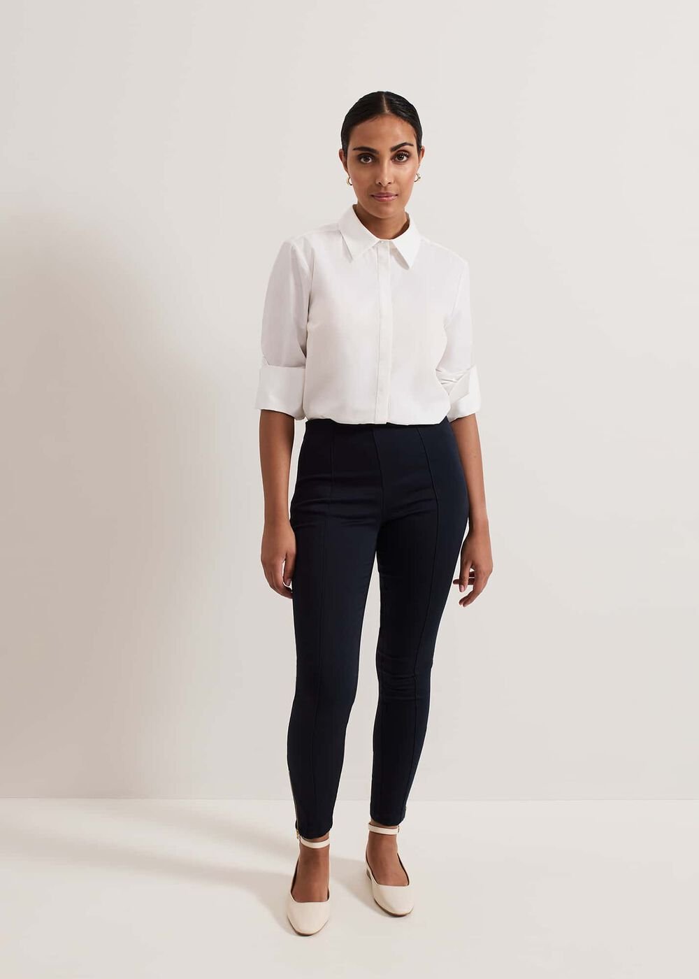 Petite Amina Skinny Trouser - Indigo
