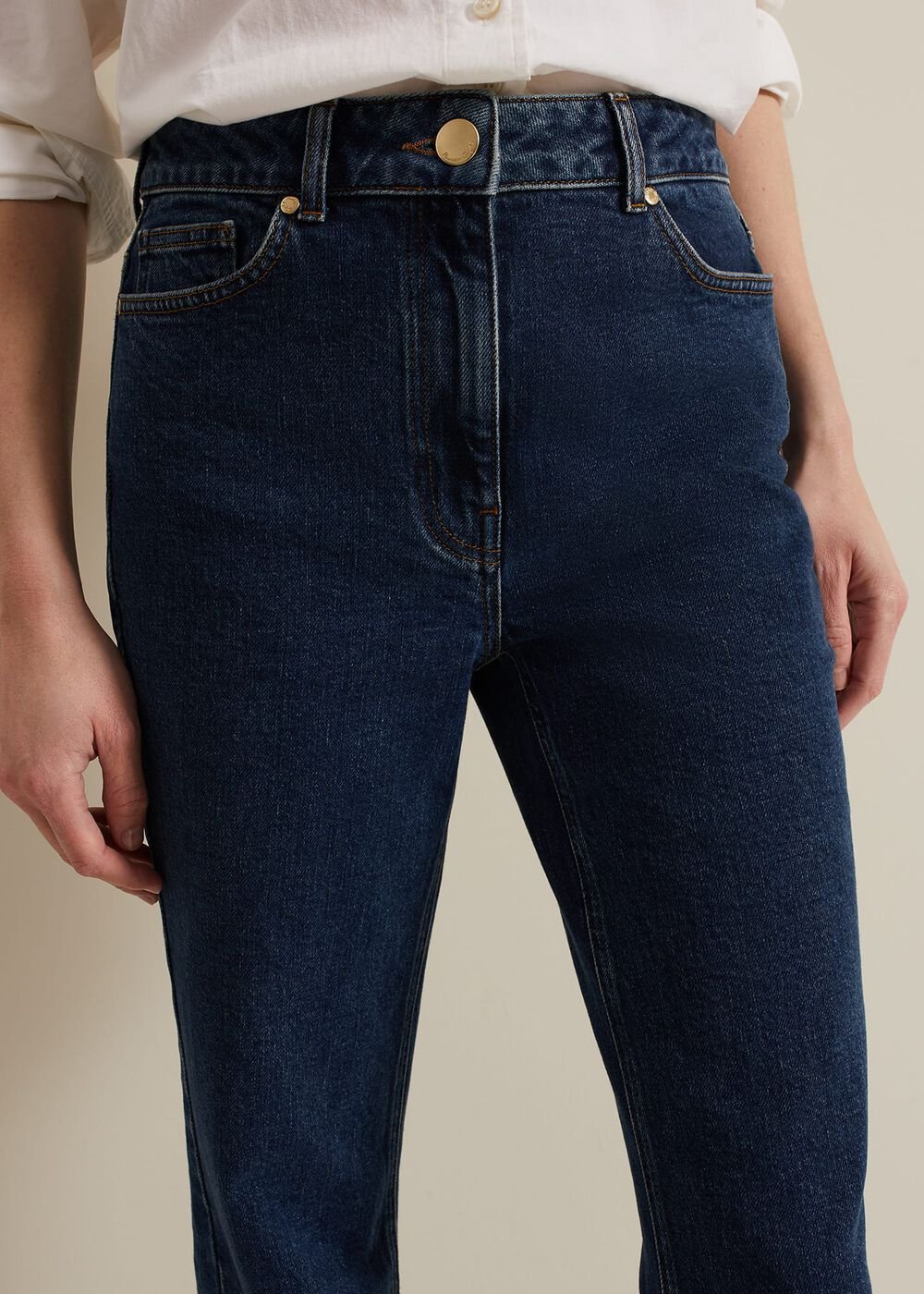 Olivia Bootcut Jean - Mid Wash