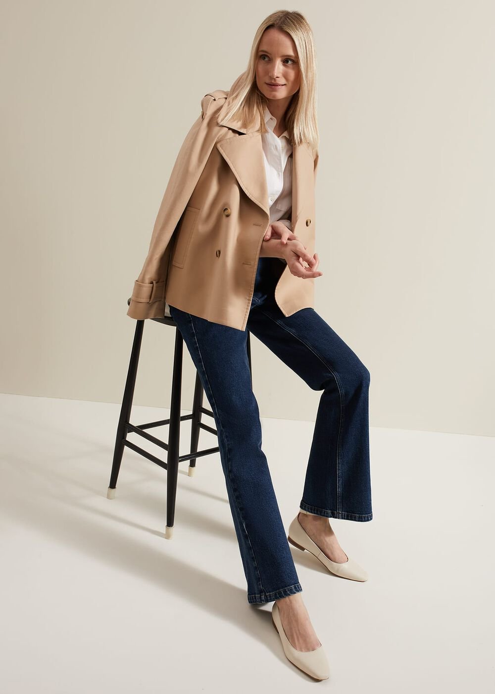 Olivia Bootcut Jean - Mid Wash