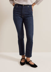 Sara Slim Leg Jeans - Dark Wash