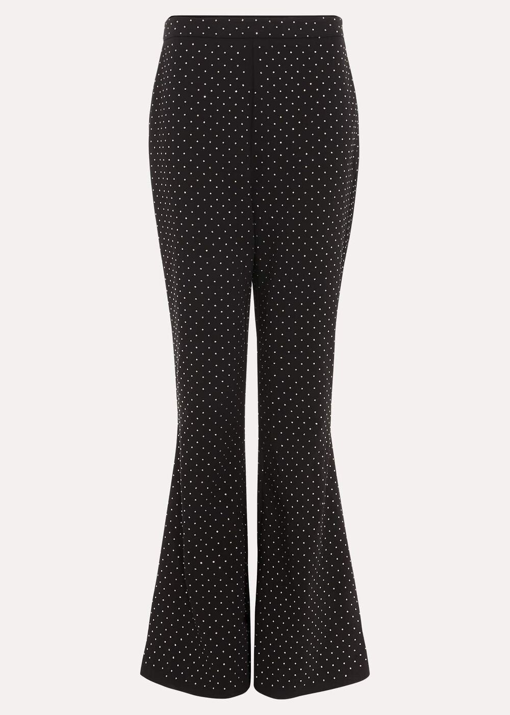 Samantha Petite Hotfix Trouser - Black