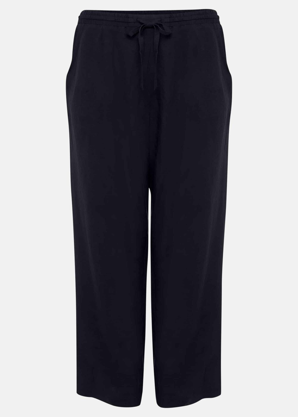 Bethany Linen Trousers - Navy