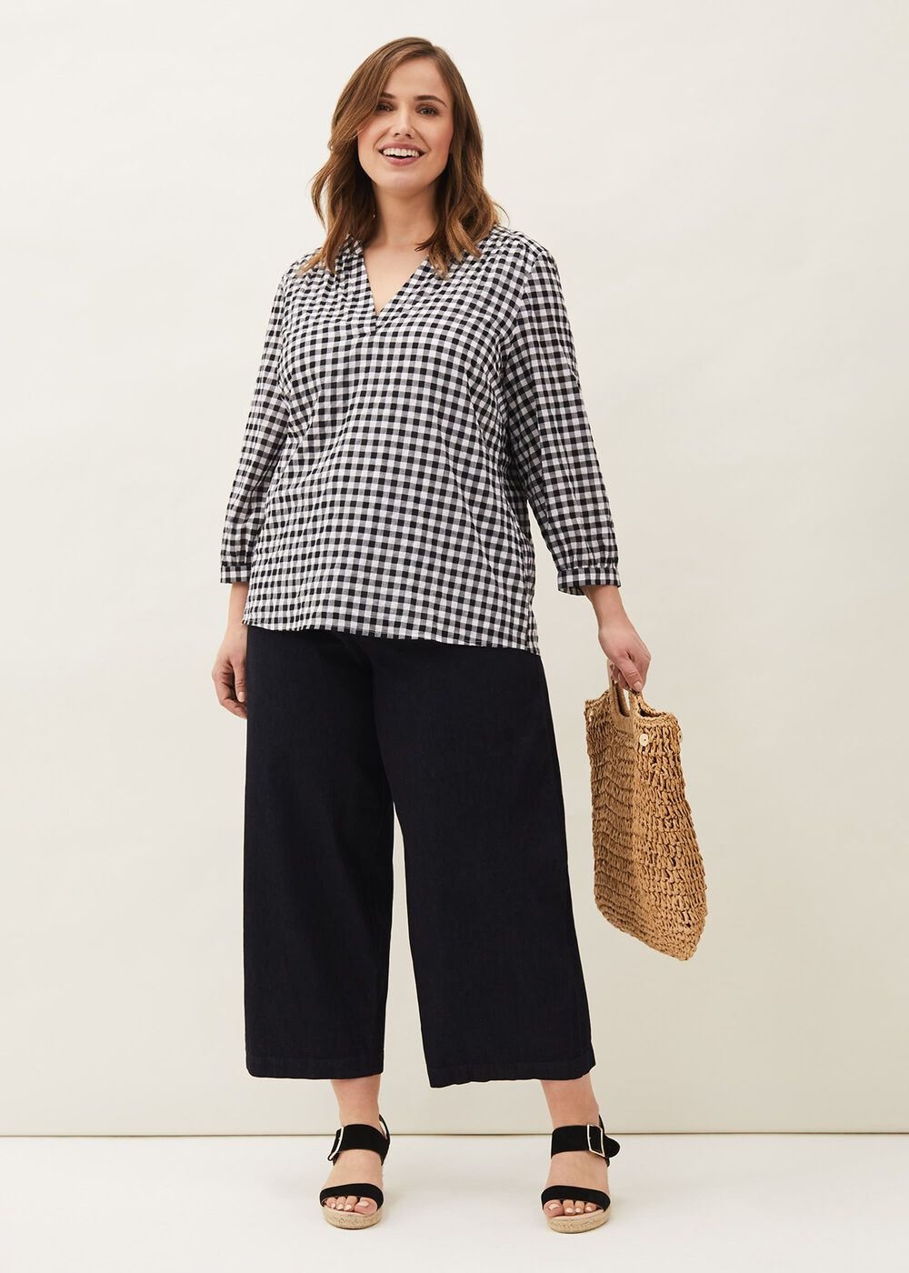 Nora Denim Culottes - Indigo