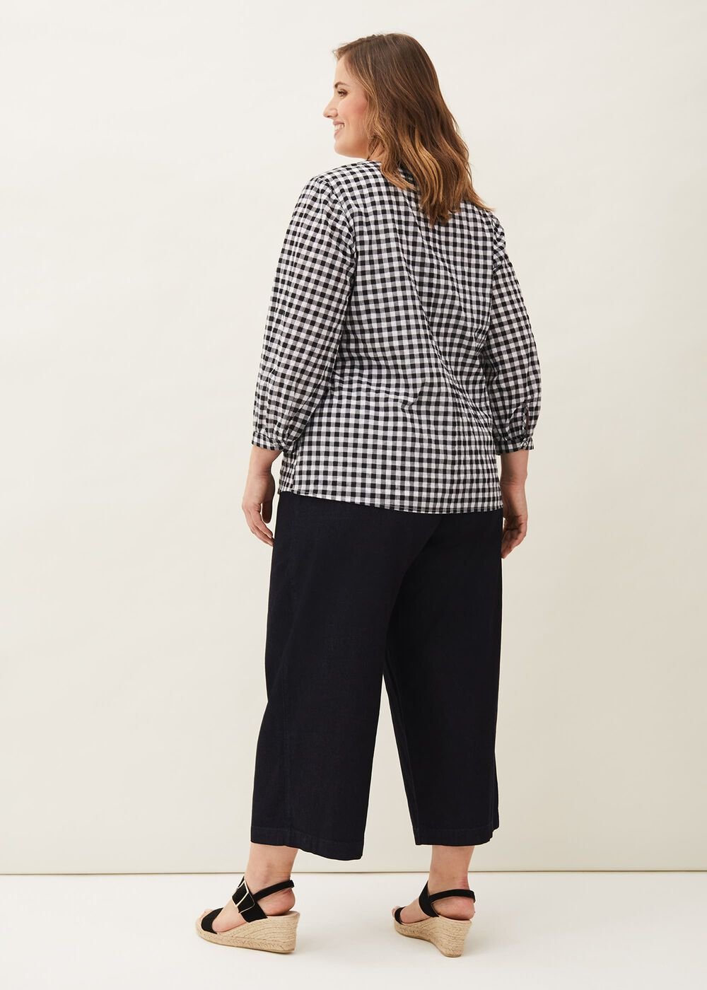 Nora Denim Culottes - Indigo