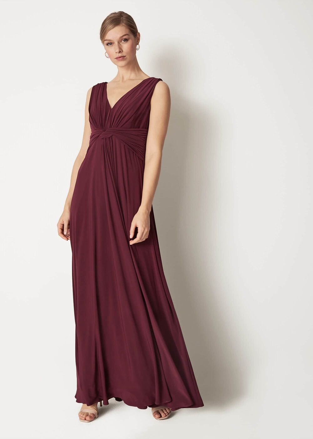 Arabella Maxi Dress - Berry