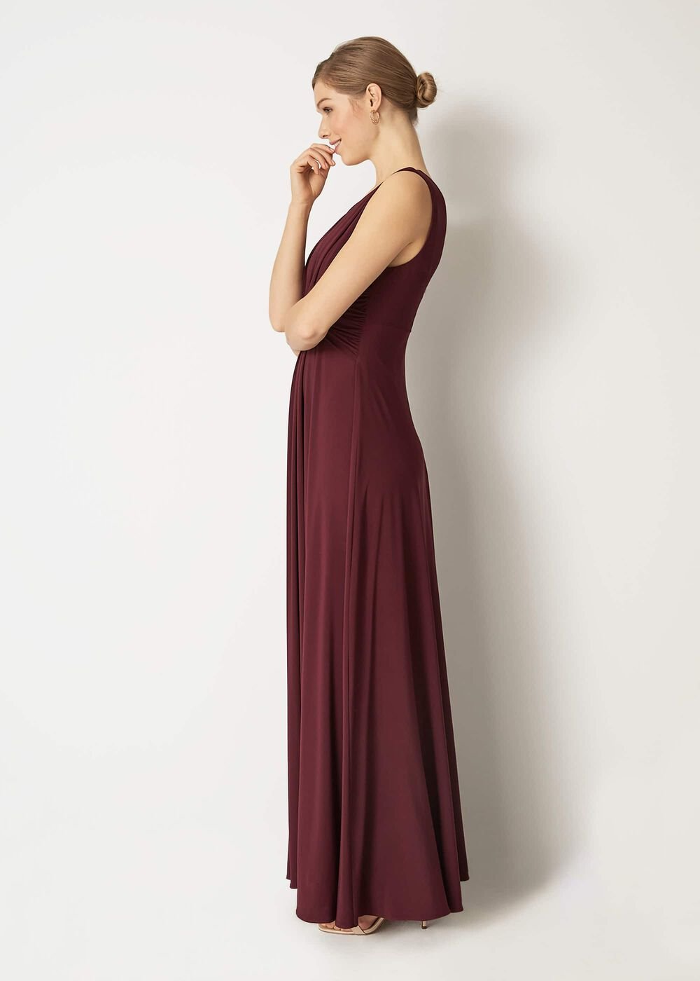 Arabella Maxi Dress - Berry