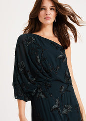 Shirley Embellished Maxi Dress - Ever Green