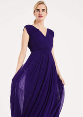 Marion Crinkle Maxi Dress - Violet