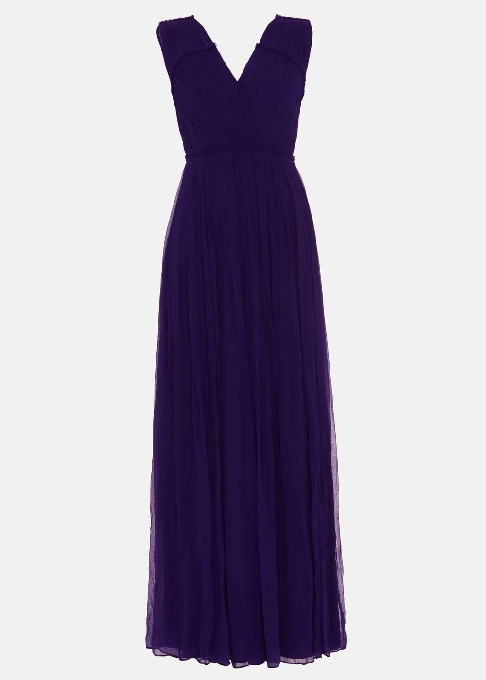 Marion Crinkle Maxi Dress - Violet