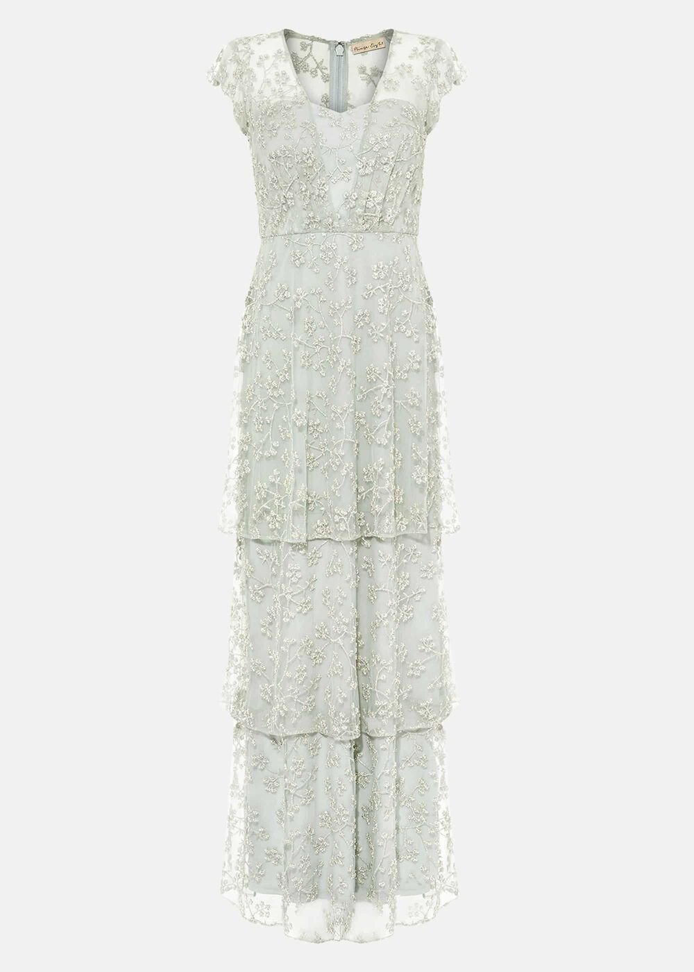 Rai Beaded Maxi Dress - Mint
