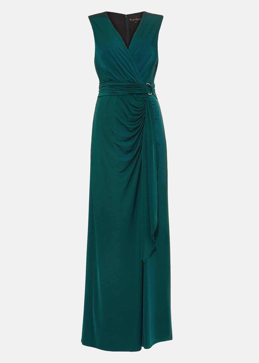 Caylee Drape Maxi Dress - Pine