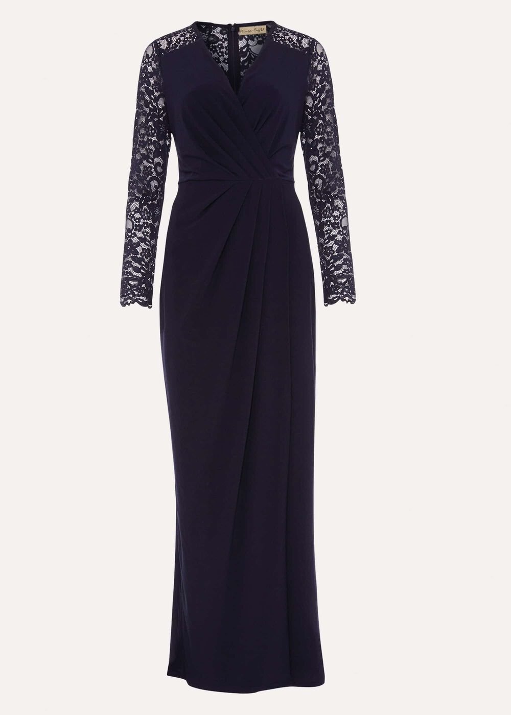 Elanor Lace Maxi Dress - Navy