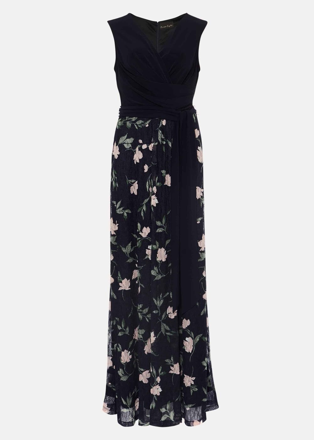 Leigh-Ann Floral Maxi Dress - Navy/Multi