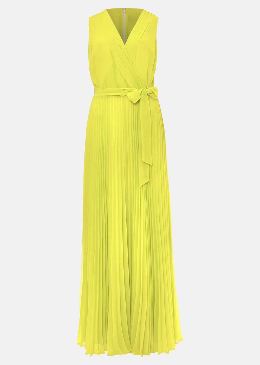 Molly Chiffon Maxi Dress - Lime