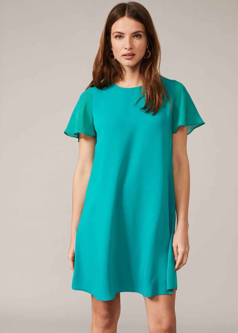 Madelyn Swing Dress - Topaz