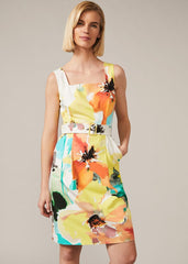 Melita Floral Dress - Ivory Multi