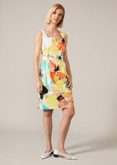 Melita Floral Dress - Ivory Multi