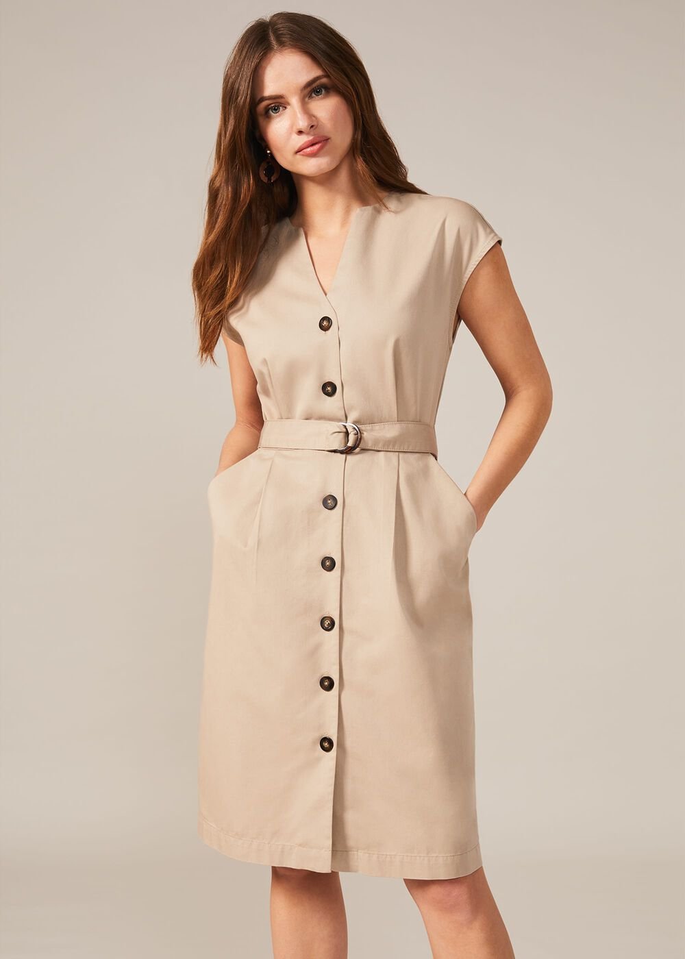 Tansey Dress - Stone
