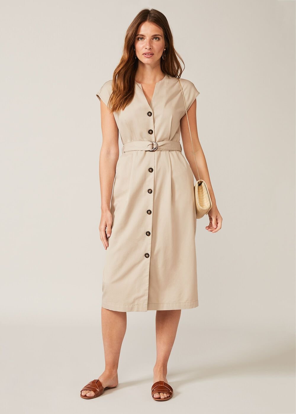 Tansey Dress - Stone