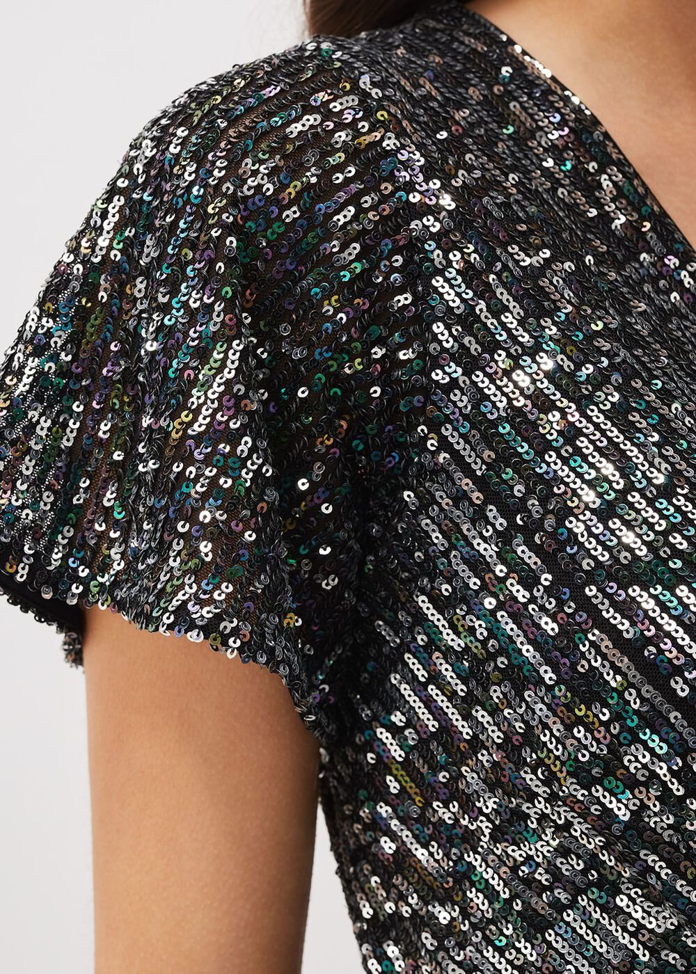 Amily Sequin Maxi Dress - Malachite/Multi