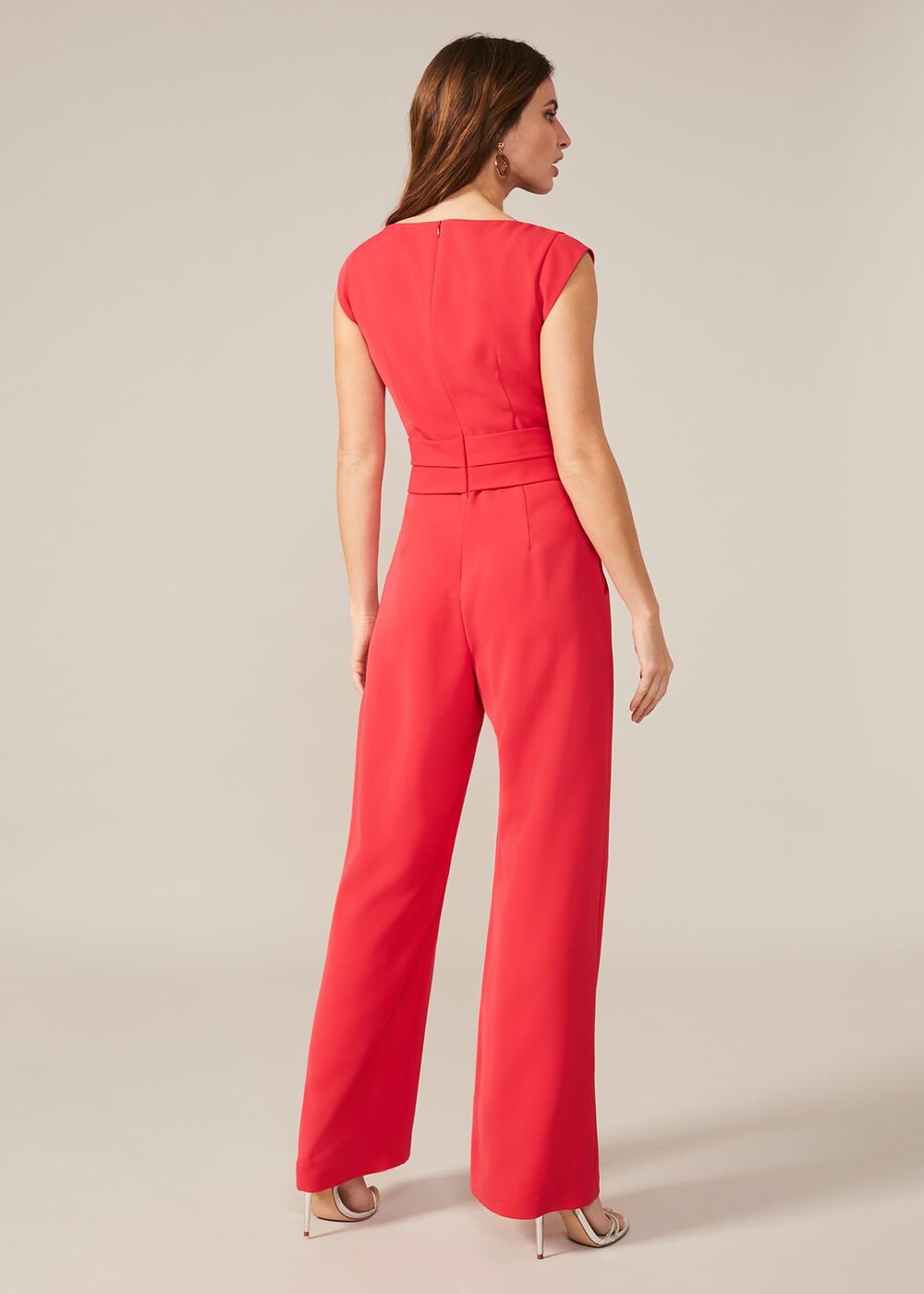 Janey Jumpsuit - Coral