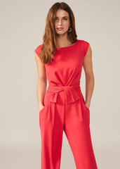 Janey Jumpsuit - Coral