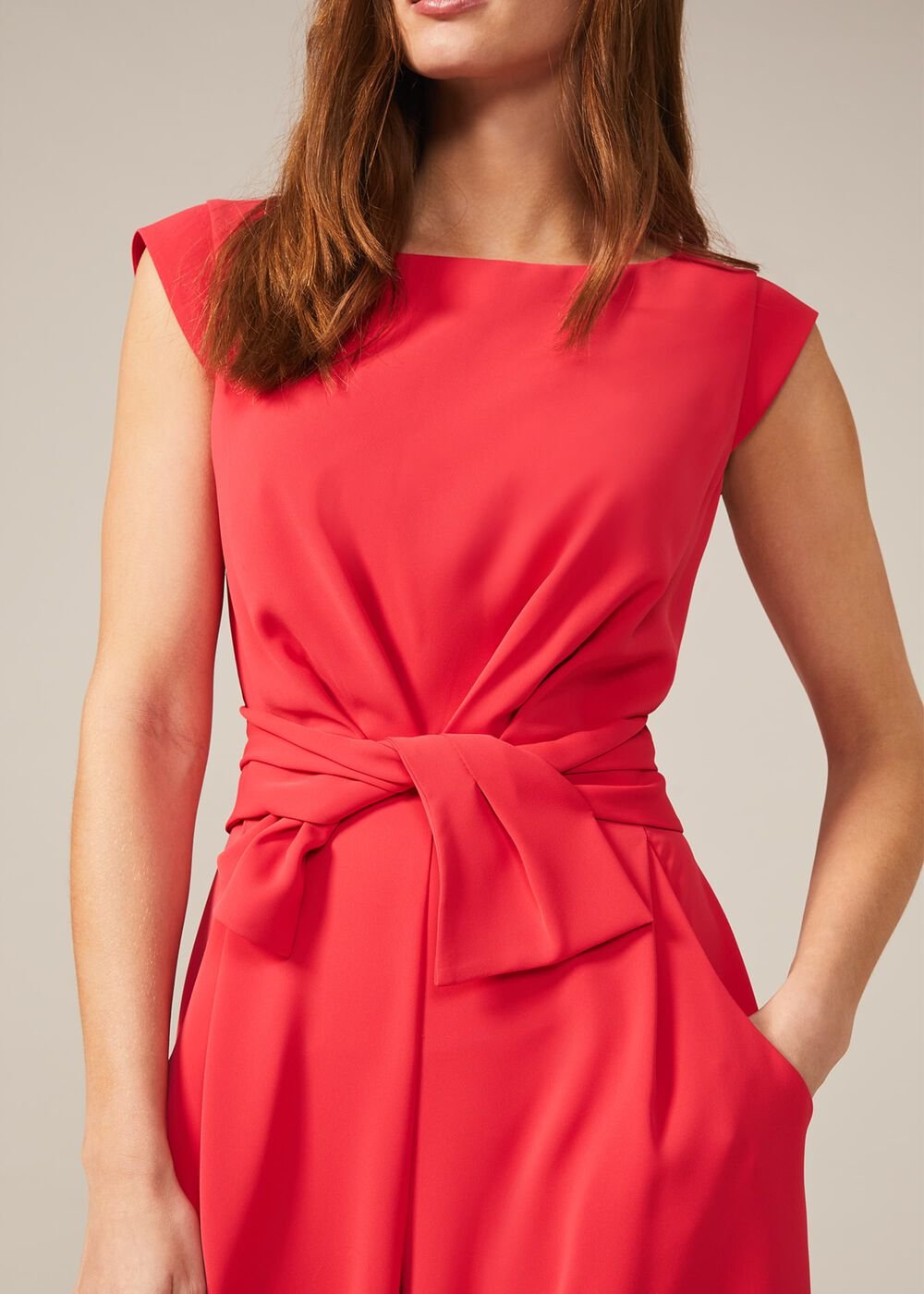 Janey Jumpsuit - Coral